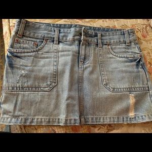 American eagle denim skirt